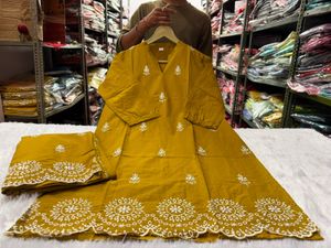 Hand-Embroidered Co-Ord Set