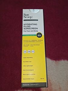 Sun Scoop Hydrating Fluid Sunscreen SPF 60