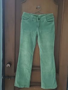 Mint Green Corduroy Pants