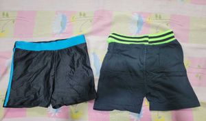 Two Pair Of Stylish Shorts For Girls