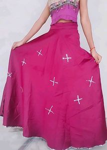 Vibrant Magenta Lehenga Choli Set