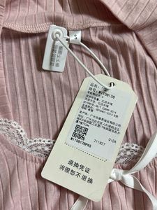 Pink Lace Trim Long Sleeve Top