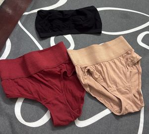 Two Zivame Briefs/Panties with one tube bra