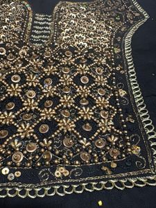 Embellished Black Kurta