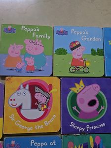 Peppa Pig Board Book Set - 10 Books