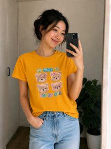 Cute Korean Style Graphic Tee