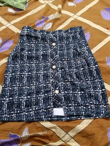 Made In Korea Tweed Set Blazer And Skirt