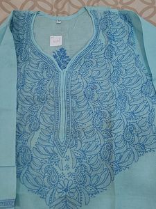 CHICKEN KARI BLUE KURTHI