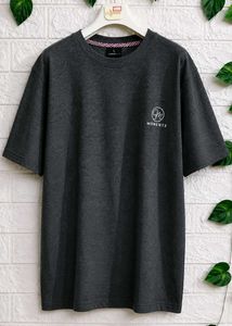 Dark Grey "Moments" Graphic T-Shirt