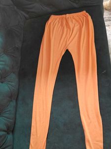 Orange Ethnic Leggings