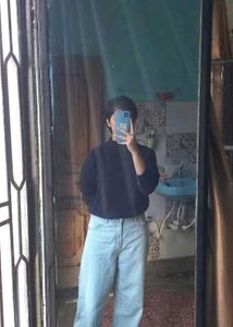 Classic Black Turtleneck Pullover