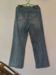 Light Wash Wide Leg Jeans