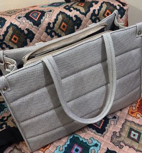Stylish Quilted Tote Bag