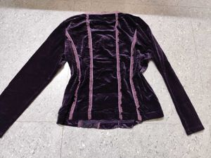 Gothic Velvet Corset Top