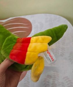 Cute Green Parrot Plush Toy