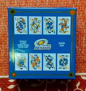 Mumbai Indians Playing Cards Season 2024