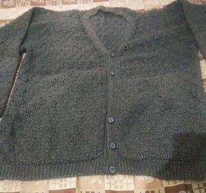 Brown Woolen Oversized Sweater 2XL Super Warm