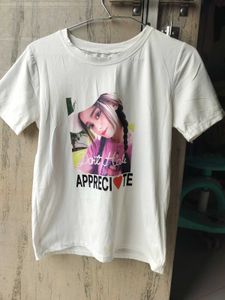 Graphic Print T-Shirt - Don't Hate Appreciate