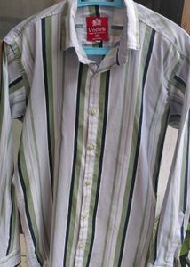 Incurve men's full sleeve striped shirt Good condi