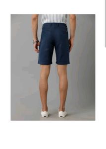 Men's Blue Casual Shorts