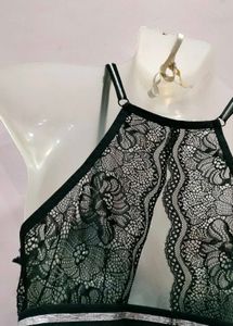 Black Lace Bralette set