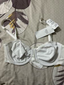 Marks &amp; Spencer White Halterneck Bra