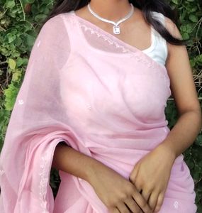 Elegant Pink Saree