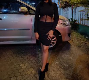 Chic Black Bodycon Mini Dress