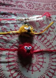 Red Furry Rakhi