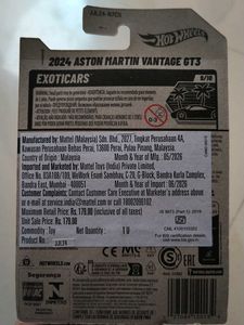 Hot Wheels 2024 Aston Martin Vantage GT3