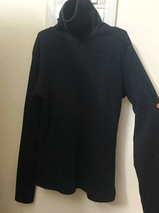 2tops# Black Turtleneck Top+ white top free
