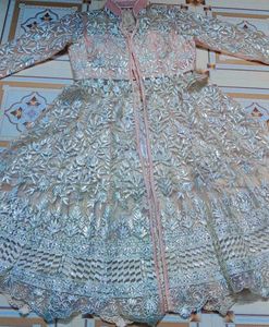 Stunning gotapatti Anarkali Gown