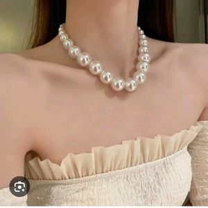 Elegant Pearl Necklace (any1 at 159) Free delivery