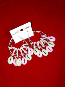 Boho Shell Dangle Earrings