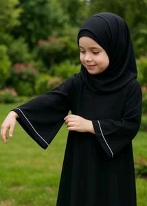 Modest Black Abaya for Girls