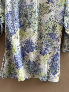 Floral Print 3/4 Sleeve Top
