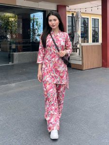 Vibrant Floral Print co-ord set