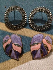 Set of 2 Unique Earrings