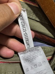 Hugo Boss Regular Fit Olive Green Chinos