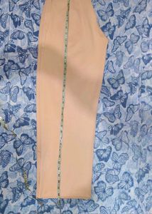 Cream Wide Leg Trousers