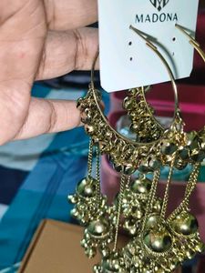 MADONA Ethnic Jhumka Hoop Earrings