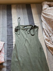 cotton basic bodycon maxi dress