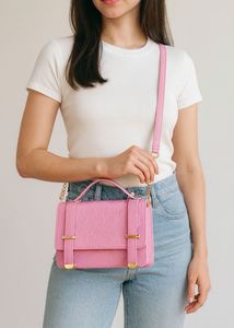 Chic Pink Crossbody Bag