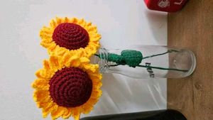 Crochet Sunflower Decoration