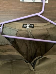 Olive Green Outdoor Pants Ladies