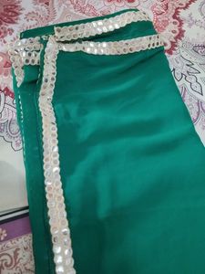 Elegant Green Mirror Work dupatta