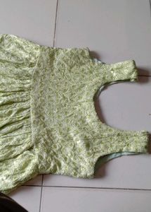 Chicken Embroidery Dress