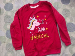 Unicorn 'Magical' Sweatshirt for 7-8 years