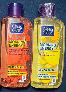Clean & Clear Facewash 2 Pack Berry blast