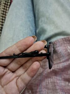 Stylish Black Rimless Sunglasses